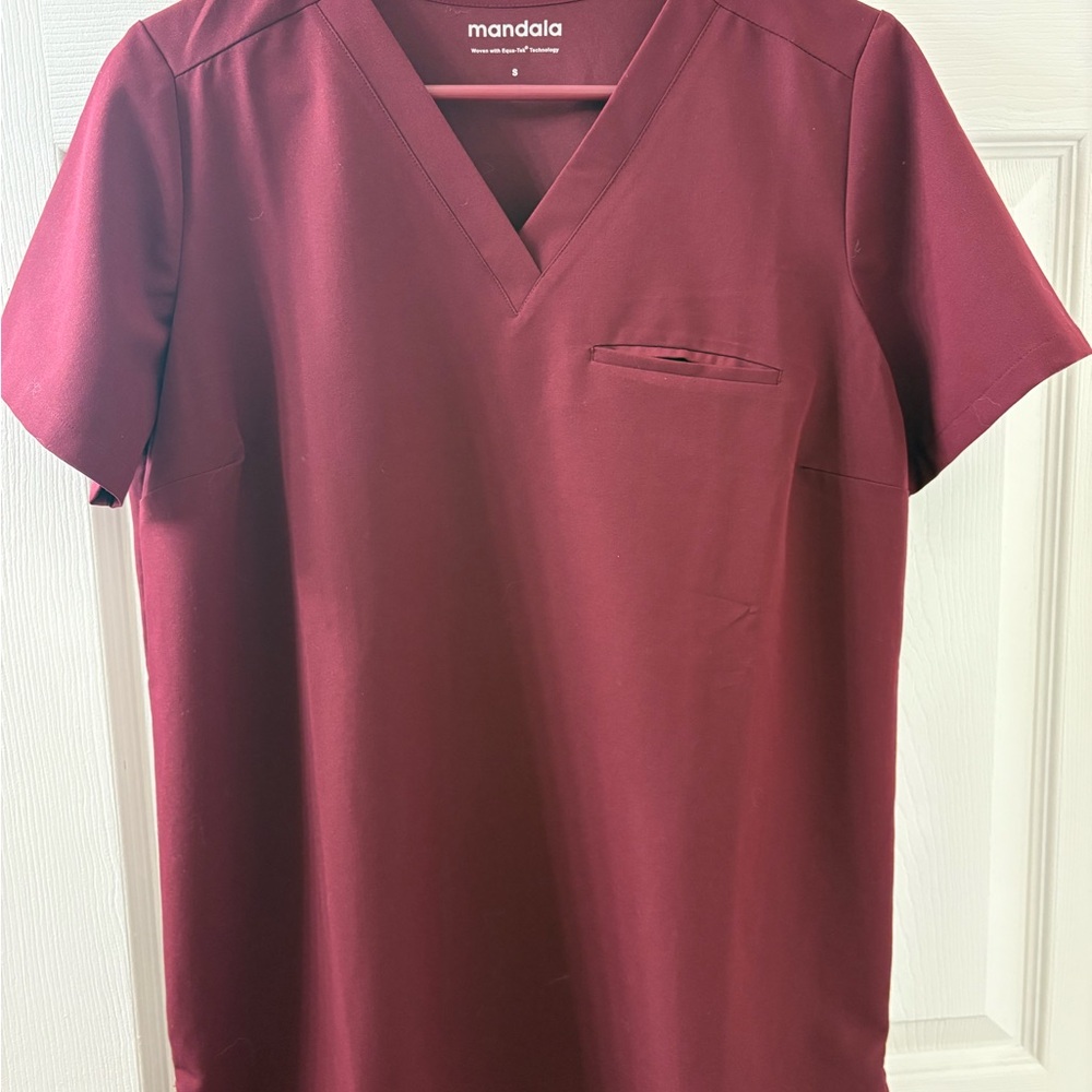 Mandala Maternity Scrub Set